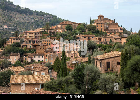 Deia, Mallorca, Balearen, Spanien, Europa Stockfoto