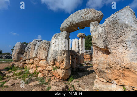 Torre d'en Galmes, Menorca, Balearen, Spanien, Europa Stockfoto