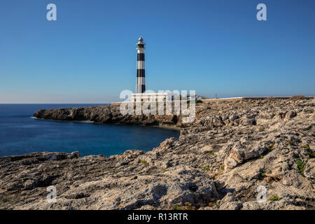 Cap d'Artrutx, Balearen, Spanien, Europa Stockfoto