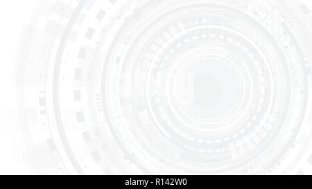 Abstrakte Digitale Technologie Schnittstelle Operation Board Template Konzept Hintergrund vektor design Stock Vektor