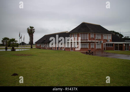 43 Squadron Flying School in Port Alfred in Südafrika, viele Piloten erhalten hier ausgebildet. Stockfoto