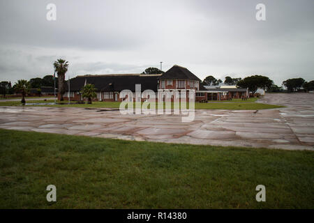 43 Squadron Flying School in Port Alfred in Südafrika, viele Piloten erhalten hier ausgebildet. Stockfoto