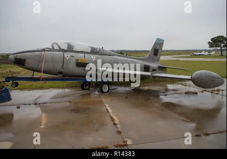 43 Squadron Flying School in Port Alfred in Südafrika, viele Piloten erhalten hier ausgebildet. Stockfoto