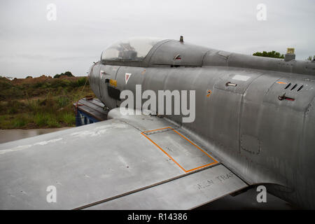 43 Squadron Flying School in Port Alfred in Südafrika, viele Piloten erhalten hier ausgebildet. Stockfoto