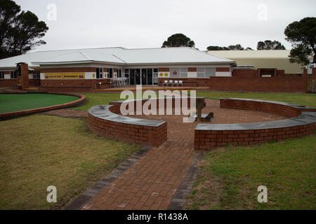 43 Squadron Flying School in Port Alfred in Südafrika, viele Piloten erhalten hier ausgebildet. Stockfoto