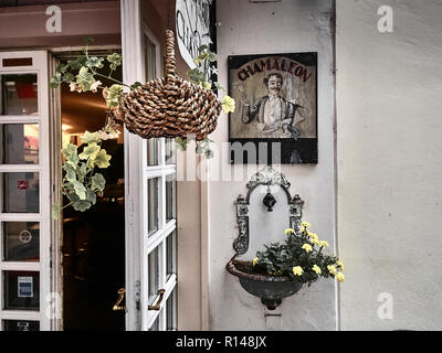 Wien, Österreich - November 1, 2018 - Aufnahme eines Café Shop in der Wiener Innenstadt Straßen Stockfoto