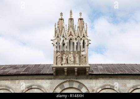 Der Campo Santo Cimitero Monumentale Gebäude in Pisa in Italien Stockfoto