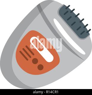 Depilator Maschine elektrische Symbol Stock Vektor