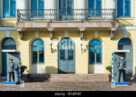 Präsidentenpalast in Helsinki Finnland Stockfoto