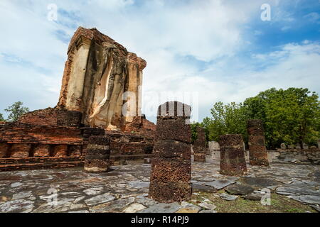 Alte Wat Chetuphon in Sukhothai Historical Park, Provinz Sukhothai, Thailand ruiniert Stockfoto