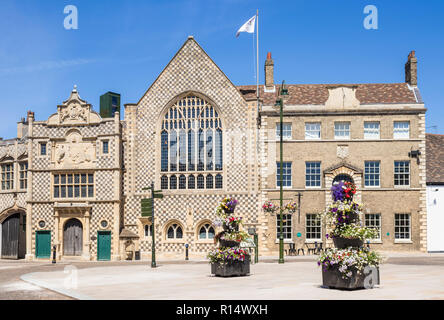 King's Lynn Norfolk King's Lynn Rathaus Samstag Marktplatz King's Lynn Norfolk England GB UK Europa Stockfoto