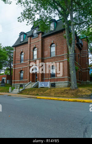 Das Rathaus in Lunenburg, Nova Scotia, Kanada Stockfoto