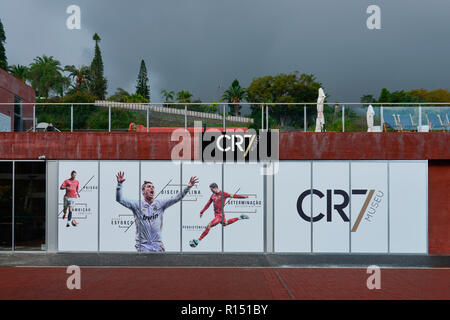 Museum CR 7, Av. Sa Carneiro, Funchal, Madeira, Portugal Stockfoto