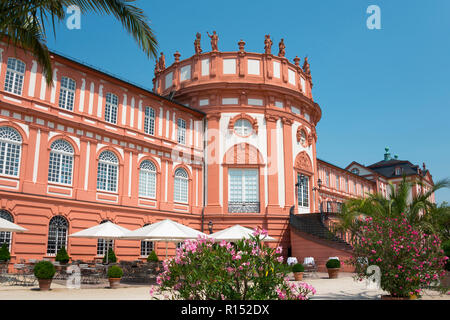 Schloss Biebrich, Biebrich, Wiesbaden, Hessen, Deutschland Stockfoto