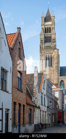 St. Salvator Kathedrale, Brügge, Belgien Stockfoto