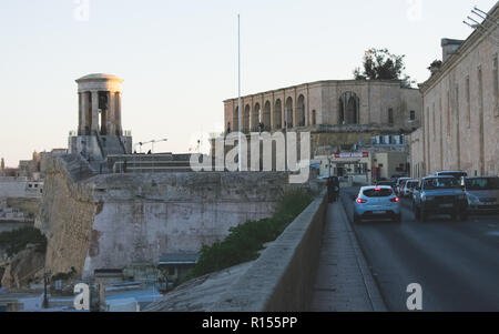 Krieg Belagerung Memorial in Valletta, Malta Stockfoto