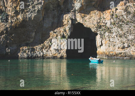 Binnenmeer in San Lawrenz, Gozo, Malta Stockfoto