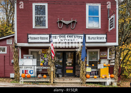 Charmante Ripton Land speichern, Vermont, USA. Stockfoto