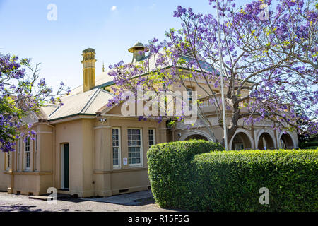 Kempsey Amtsgericht Haus Gebäude in der Stadt von Kempsey in regionalen New South Wales, Australien Stockfoto