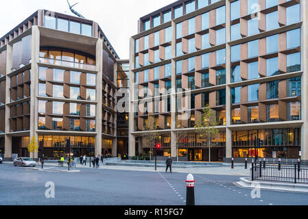 Bloomberg Zentrale in London, London, England, Großbritannien Stockfoto