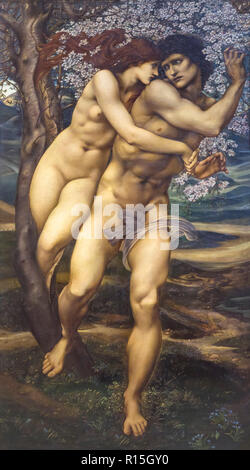 Der Baum der Vergebung, Edward Coley Burne-Jones, 1882, Lady Hebel Art Gallery, Port Sunlight, Liverpool, England, UK, Europa Stockfoto