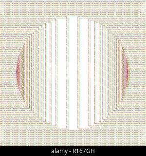 Glitch Abstrakt Hintergrund Stock Vektor