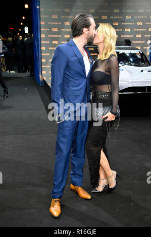 Alec Völkel Der BossHoss und seine Frau Johanna Michels die Teilnahme an der 20. GQ Männer des Jahres" in der Komischen Oper am 8. November 2018 in Berlin, Deutschland. Stockfoto