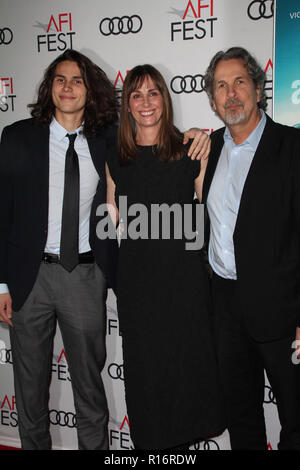 Hollywood, USA. 9. Novembre 2018. Melinda Farrelly, Peter Farrelly 11/09/2018 AFI Fest 2018 Galavorstellung von "Grünbuch" an der TCL Chinese Theatre in Los Angeles, CA Foto von Izumi Hasegawa/HollywoodNewsWire.co Credit statt: Hollywood News Wire Inc./Alamy leben Nachrichten Stockfoto