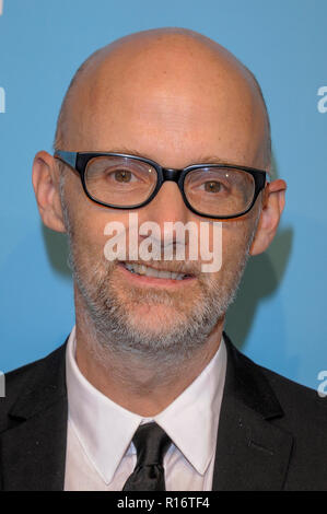 NEW YORK, NEW YORK - November 09: Moby 9 Jahresbericht der menschlichen Gesellschaft zur Rettung besucht! Gala an Cipriani 42nd Street am 9. November 2018 in New York City. Credit: Ron Adar/Alamy leben Nachrichten Stockfoto