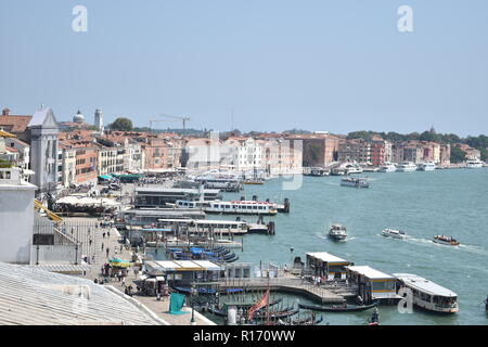 Venedig am Wasser Stockfoto