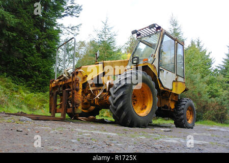 Landwirtschaftliche Gabelstapler - Johannes Gollop Stockfoto