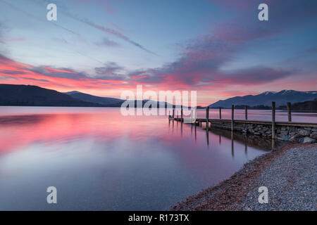 Ashness Jetty, Derwentwater Stockfoto