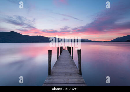 Ashness Jetty, Derwentwater Stockfoto