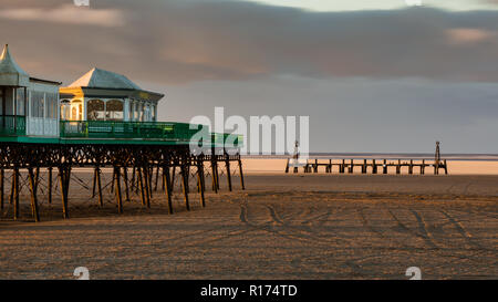 St Annes Pier und Steg Stockfoto