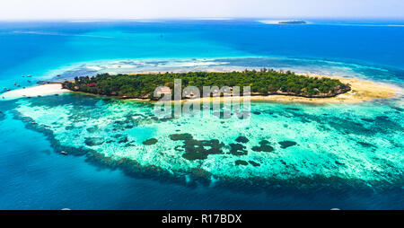 Prison Island. Sansibar, Tansania. Stockfoto