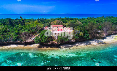 Prison Island. Sansibar, Tansania. Stockfoto