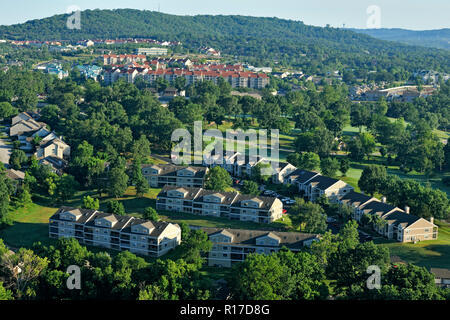 Suburban Entwicklungen in der Nähe von Branson, Table Rock State Park, Branson, Missouri, USA Stockfoto