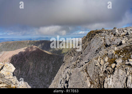 Ben Nevis & Carn Mor Dearg Stockfoto