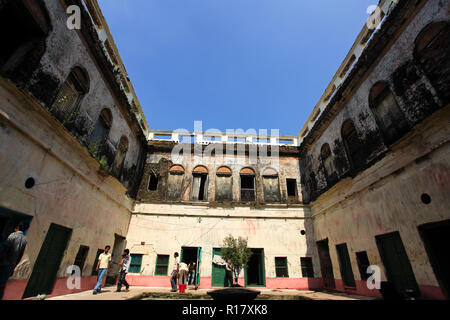 Borobari, ein Zamindar Haus bei Nasirnagar. Brahmanbaria, Bangladesch. Stockfoto