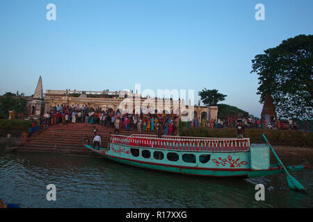 Borobari, ein Zamindar Haus bei Nasirnagar. Brahmanbaria, Bangladesch. Stockfoto