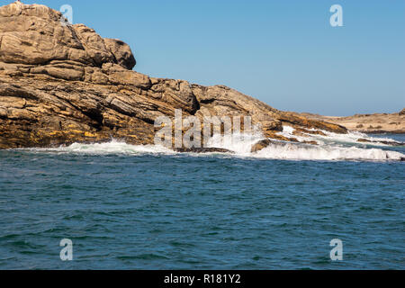 Segeln Atlantik rund um Lüderitz an der Skelettküste Namibias Stockfoto