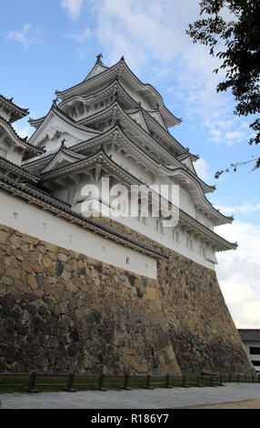 Himeji Castle auch als Burg Weissreiher Japan bekannt Stockfoto