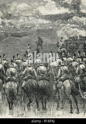 Die Schlacht von Königgrätz, 3. Juli 1866 Stockfoto