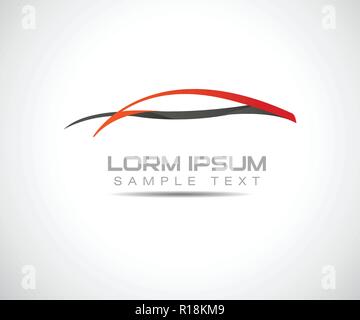 Abstrakte Auto Sport design concept automotive Themen Vektor logo Vorlage. Vector Illustration Stock Vektor
