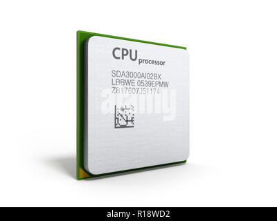 Zentralen Computer Prozessoren CPU Hochauflösende 3D-Rendering Stockfoto