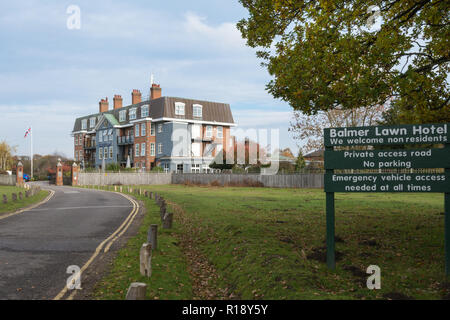 Balmer Lawn Hotel und Spa im New Forest, Hampshire, Großbritannien Stockfoto