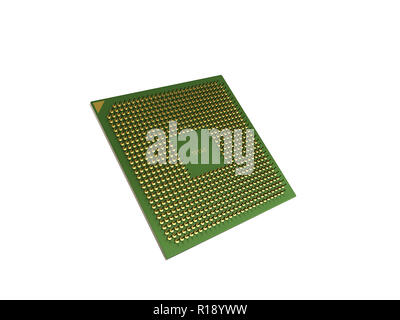 Zentralen Computer Prozessoren CPU Hochauflösende 3D-Render kein Schatten Stockfoto