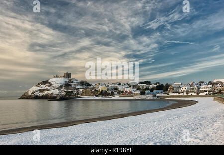 Criccieth Castle Stockfoto