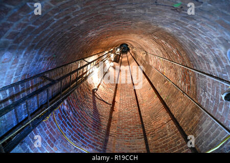 Fort Green Park Memorial zum Gefängnis Schiff Märtyrer Interieur in Brooklyn, New York Stockfoto
