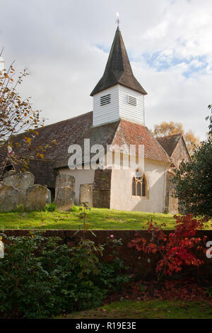 St James Church, Elstead, Herbst, Surrey, England Stockfoto